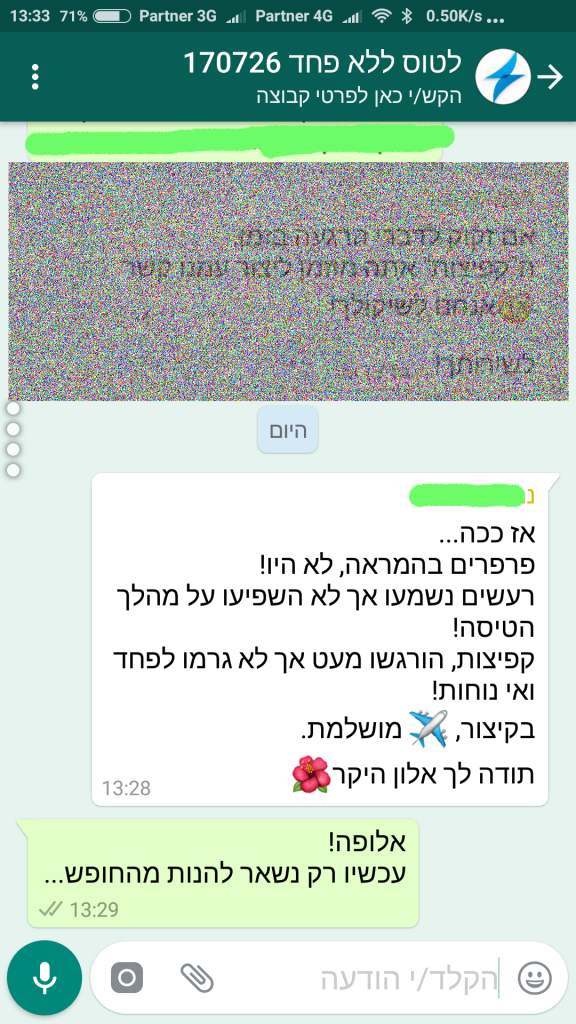 סיפורי הצלחה - טיסה מושלמת